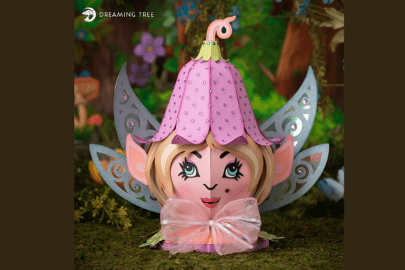 Pixie Treat Box SVG: 3D Objects for Whimsical Branding